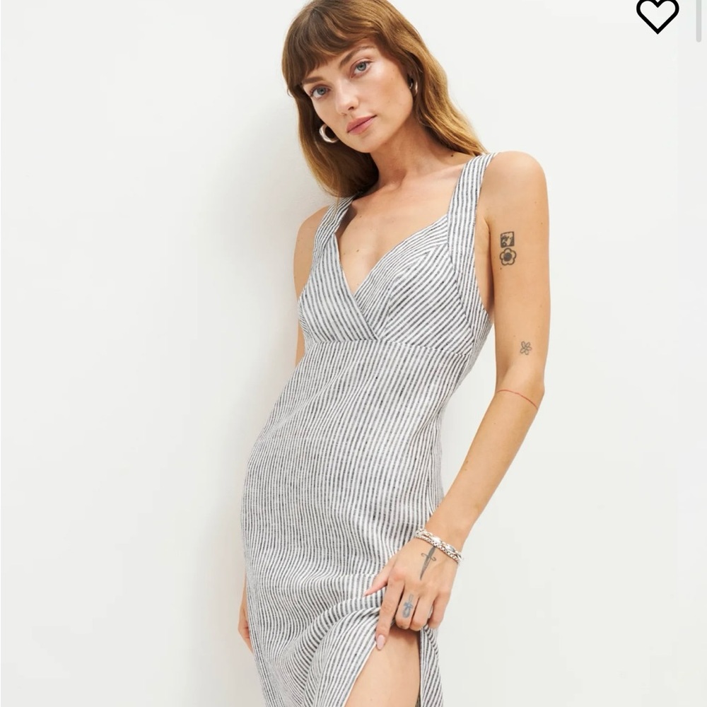 Reformation Linen Maxi Dress